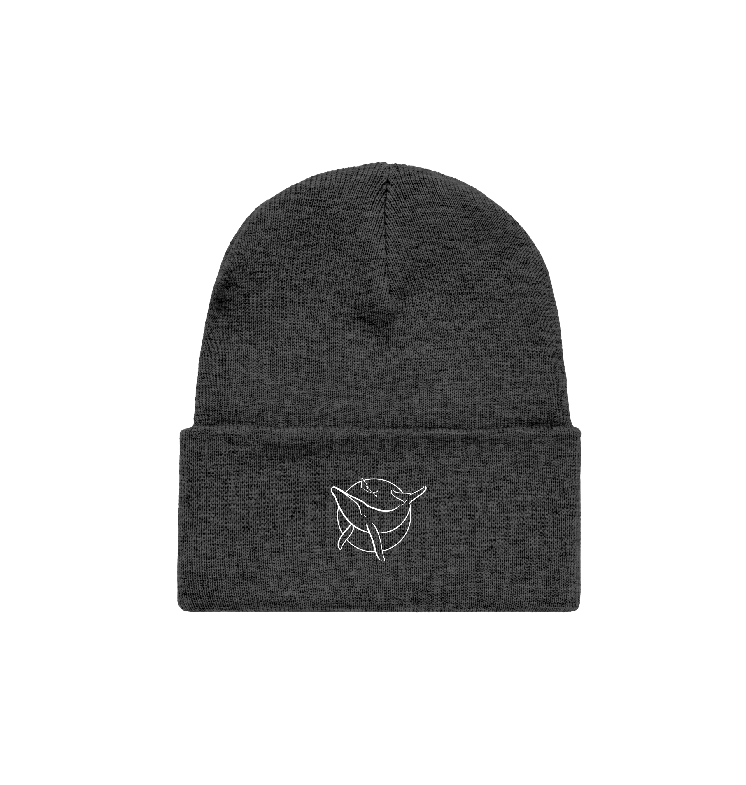 Charcoal Beanie Front